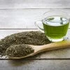 Grünteeblattextrakt Grünteeblattextrakt ist für seinen hohen Gehalt an Antioxidantien bekannt, denen verschiedene gesundheitliche Vorteile zugeschrieben werden. Einer dieser Vorteile ist seine Fähigkeit, die Thermogenese zu unterstützen und den Fettabbau im Körper zu fördern.